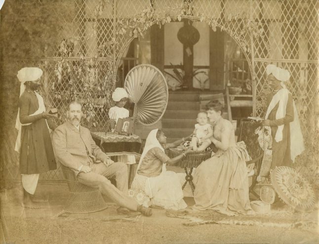 A family photo from northeastern India, c.1880's